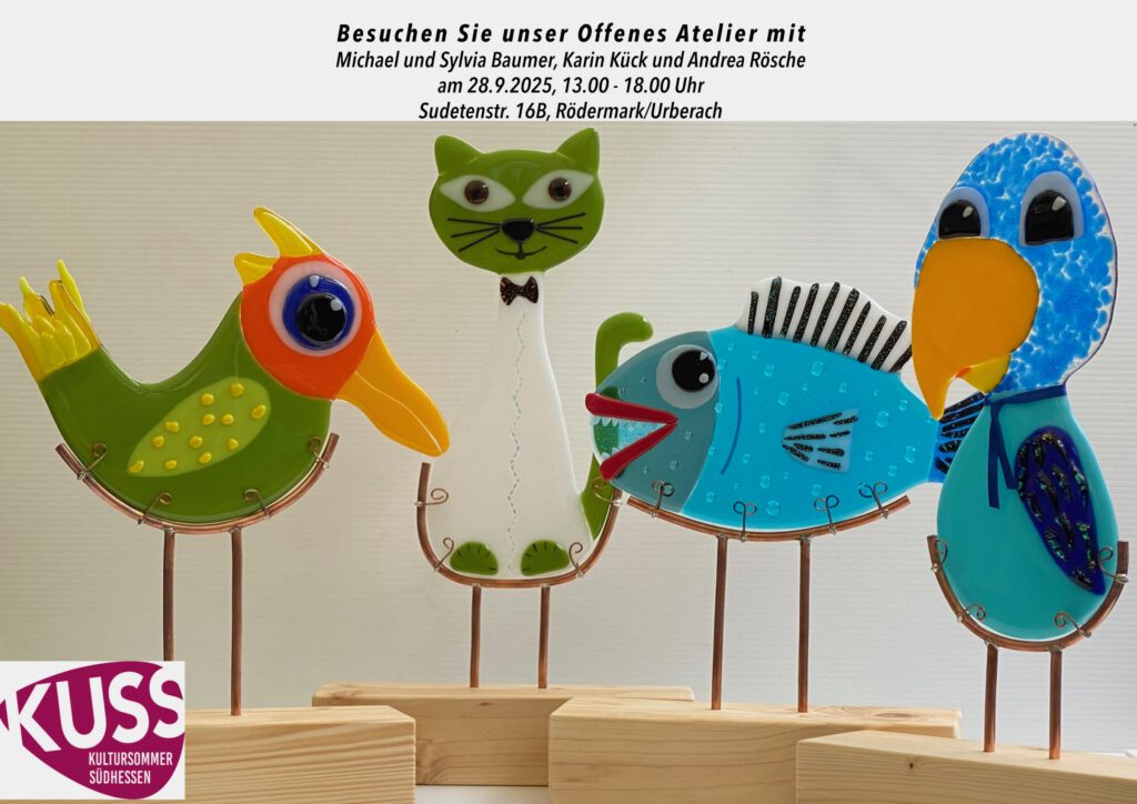 Offenes Atelier am 28.9.2025